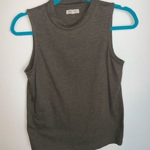 Madewell turtle neck tank